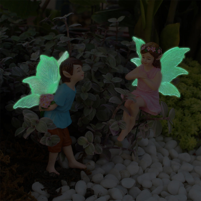 Flower Fairy Resin Ornament