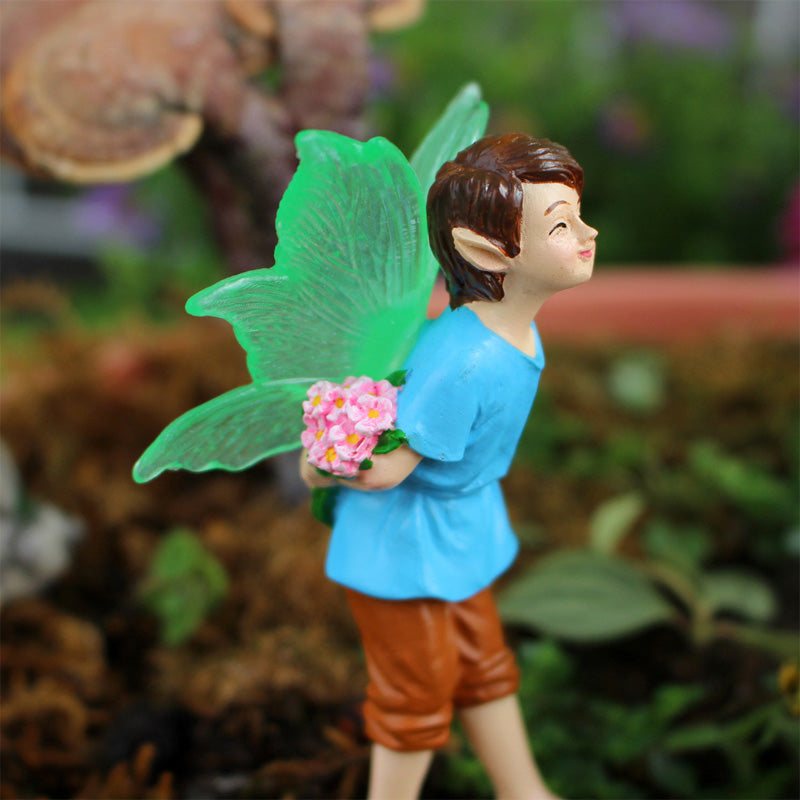 Flower Fairy Resin Ornament
