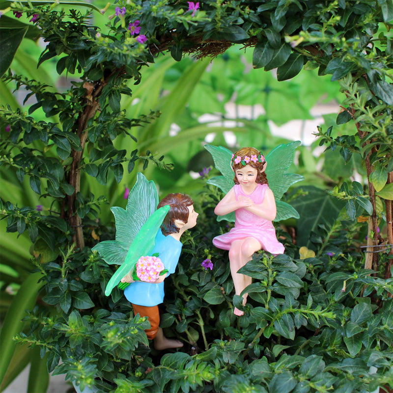 Flower Fairy Resin Ornament