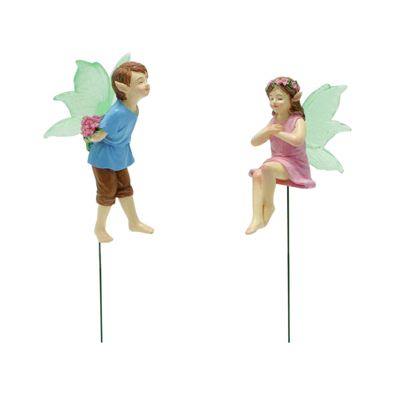 Flower Fairy Resin Ornament