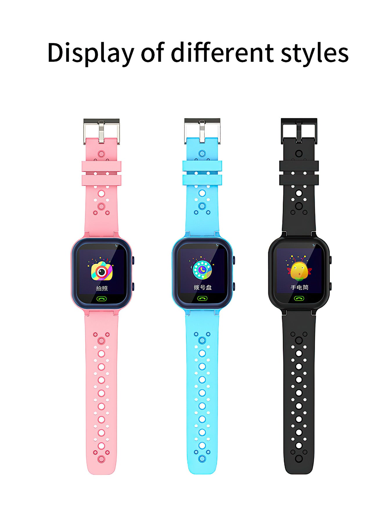 Smart Kids Watch – Multilingual Version - 3 Colors